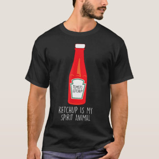 Camiseta Ketchup Divertido Es Mi Espíritu