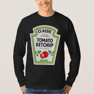 Camiseta Ketchup Halloween 2024 Costume Matching Mustard Co