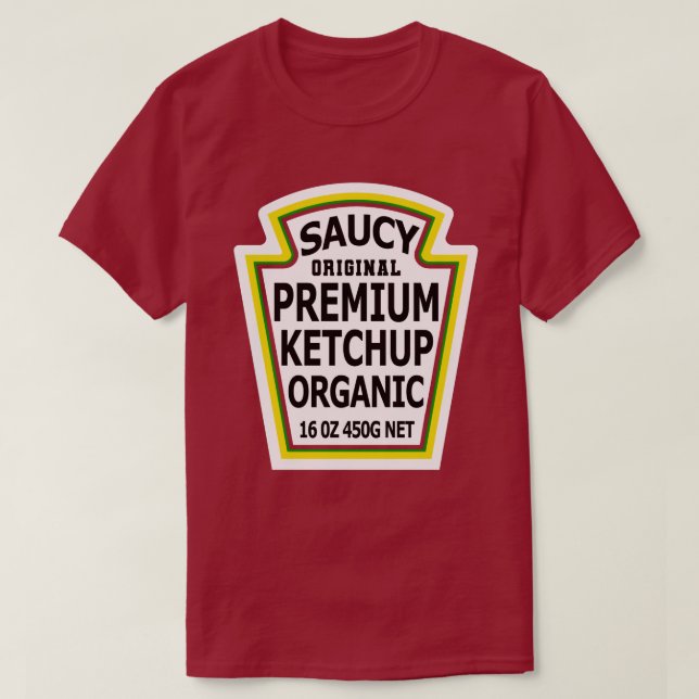 Camiseta ketchup Paquete caliente Halloween Taco Costume (Diseño del anverso)