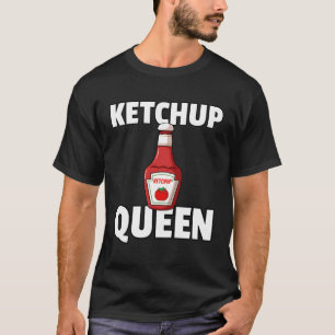Camiseta Ketchup Salsa de tomate Reina