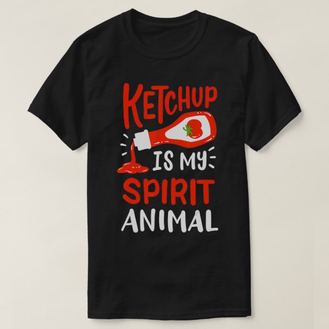 Camiseta Ketchup Tomate (Diseño del anverso)