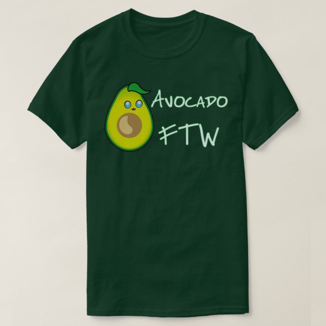 Camiseta Keto Aguacate por la victoria (Diseño del anverso)