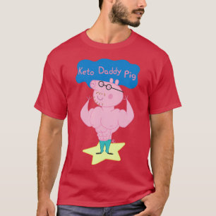 Camiseta Keto Daddy Pig 1