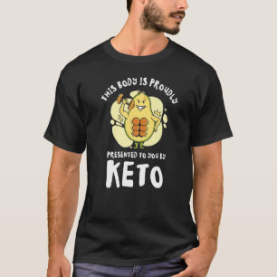 Camiseta Keto Diet Workout Nutricionista Aguacate Ketogenic