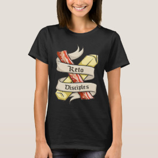 Camiseta Keto Discípulos Bacalao Retro Keto Dieta