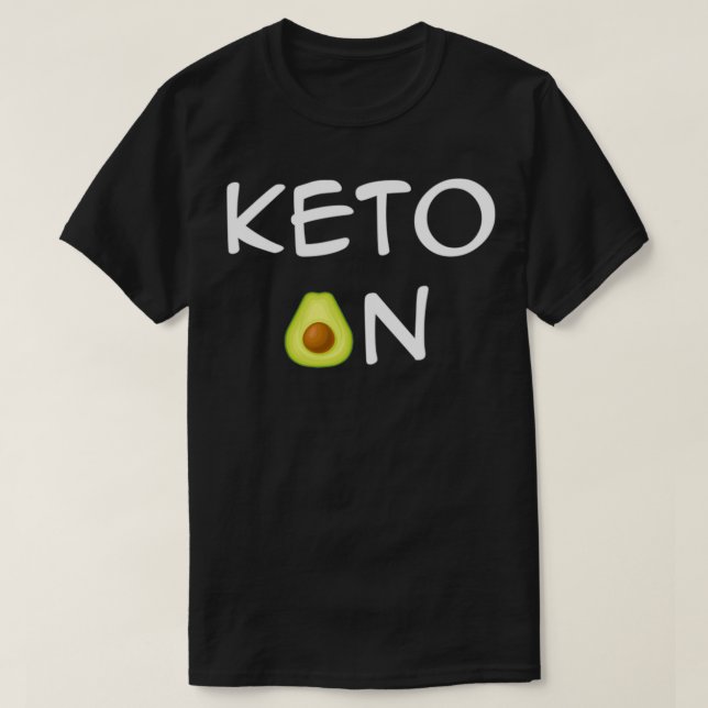 Camiseta Keto en Aguacate Lover (Diseño del anverso)