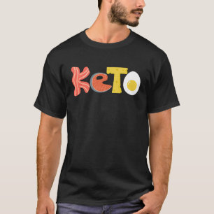 Camiseta Keto Ketogénico Estilo de vida Bajo Carbón Alta Di