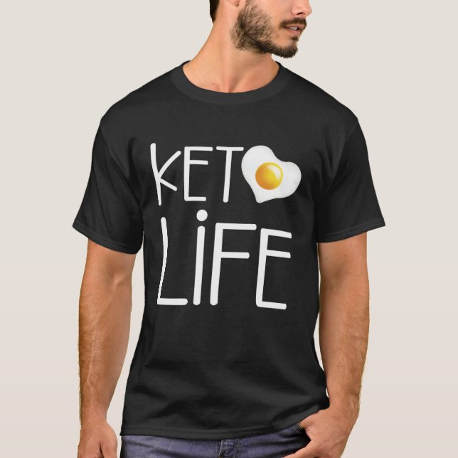 Camiseta Keto Life Ketogenic Diet Keto  Avocado Bacon Diet (Anverso)