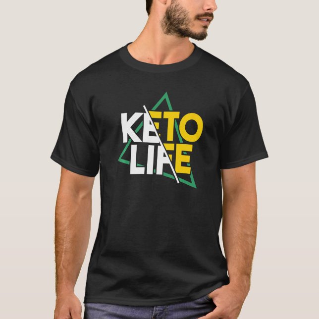 Camiseta Ketosis Bacon Ketones (Anverso)