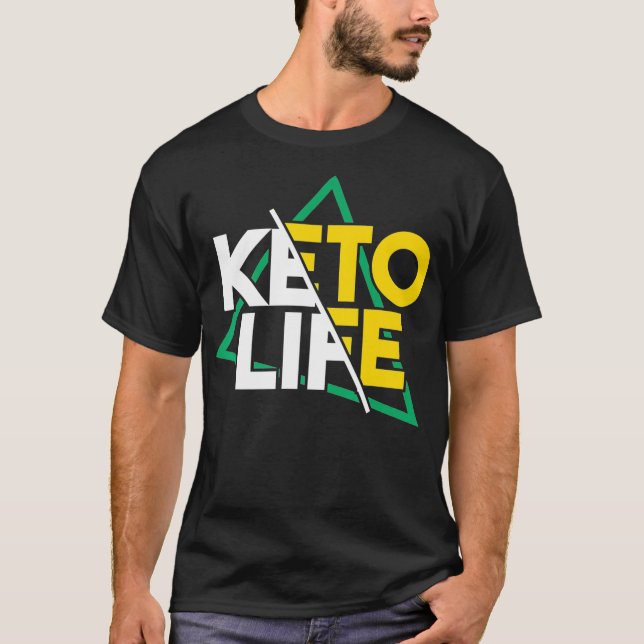 Camiseta Ketosis Bacon Lover Ketone (Anverso)