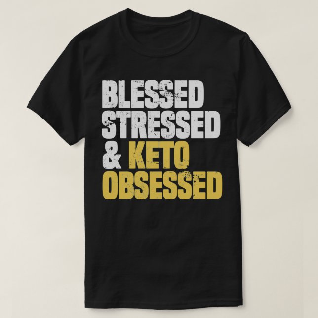 Camiseta Ketosis Ketone Ditr (Diseño del anverso)