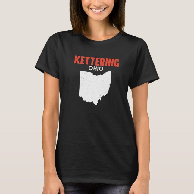 Camiseta KETTERING Ohio USA State America Travel Ohioan   (Anverso)