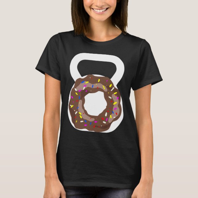 Camiseta Kettlebell Donut  Donut Kettebell workout (Anverso)