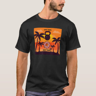 Camiseta Kettlebell Donut Trabajo Para Hombres Mujeres Fitn