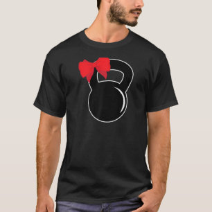 Camiseta Kettlebell Ribbon Workout Lifting Cool Fitness  Ra