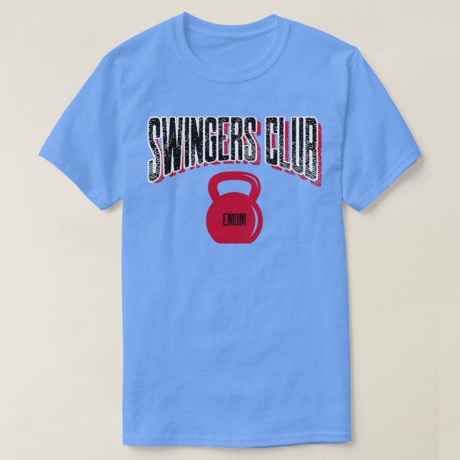 Camiseta Kettlebell Swingers Club (Diseño del anverso)