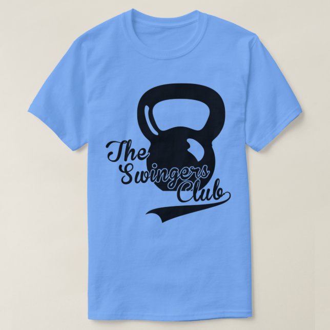 Camiseta Kettlebell Swingers Club 1 (Diseño del anverso)