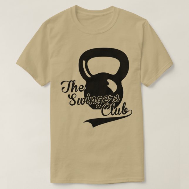 Camiseta Kettlebell Swingers Club 2 (Diseño del anverso)