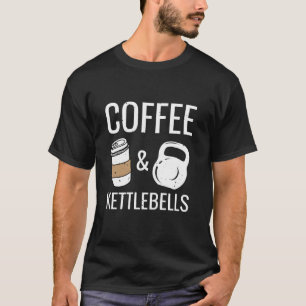 Camiseta Kettlebells Café Hiit Entrenamiento De Fitness Gim