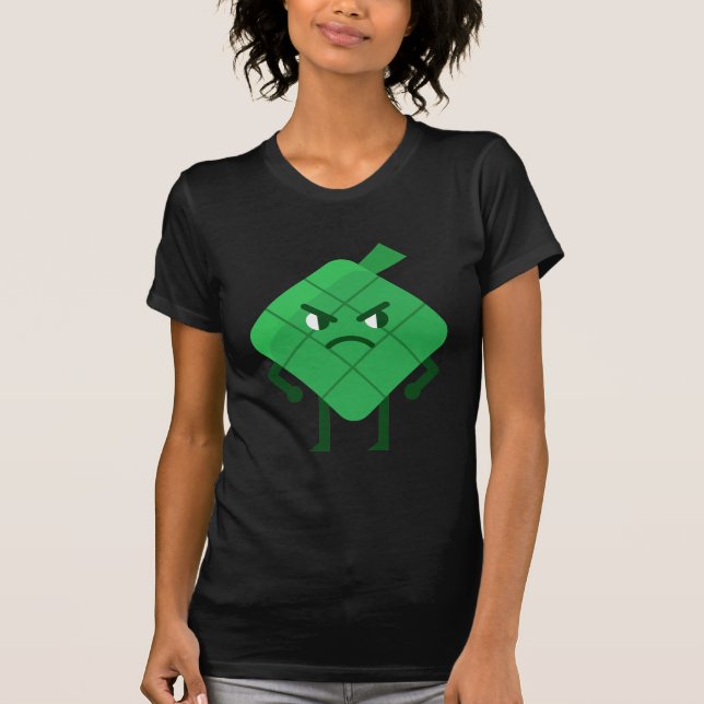Camiseta ketupat enojado (Anverso)