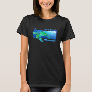Camiseta Keu2019e Beach Hawaii Swimming Honu