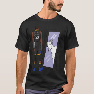 Camiseta Kevin Durant Espejo Cabra (Estado Dorado)