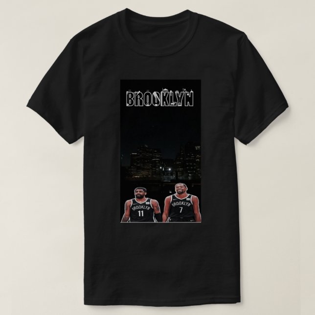 Camiseta Kevin Durant Kyrie Irving Brooklyn Nets (Diseño del anverso)