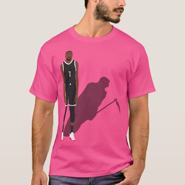 Camiseta Kevin Durant Slim Reaper Brooklyn Nets (Anverso)