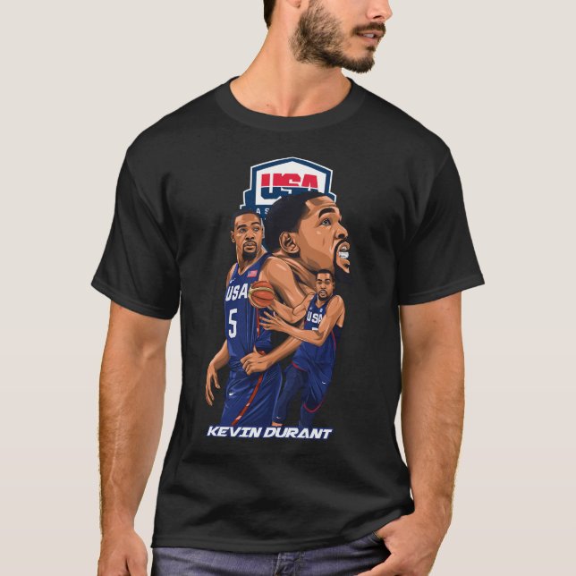 Camiseta Kevin Durant Usa (Anverso)