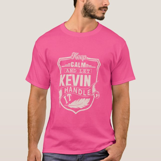 Camiseta Kevin First Name Shirt Kevin Name Birthday (Anverso)