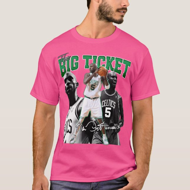 Camiseta Kevin Garnett El Gran Jugador De Baloncesto De Bos (Anverso)