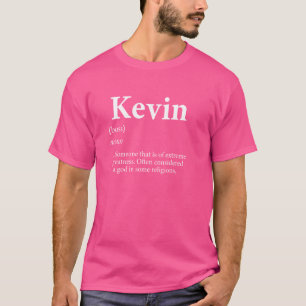 Camiseta Kevin God Meme Definition Funny Name Birthday Kevi