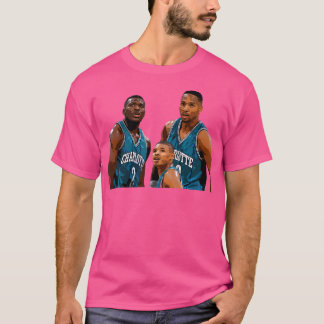 Camiseta Kevin Johnson Muggsy Bogues Alonzo Mourning