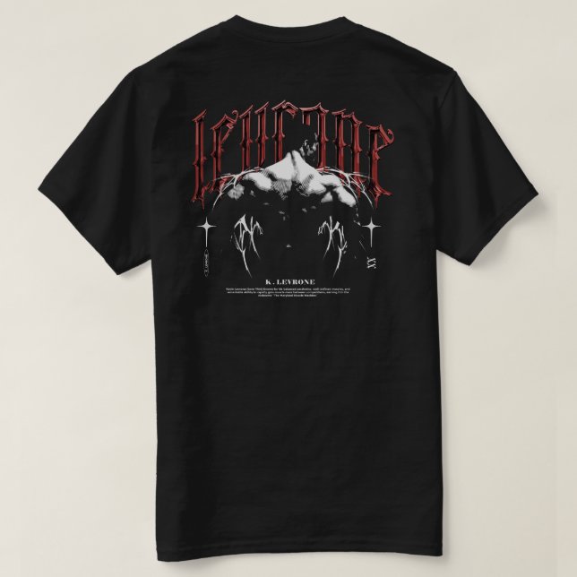 Camiseta Kevin Levrone – La máquina muscular de Maryland (Reverso del diseño)