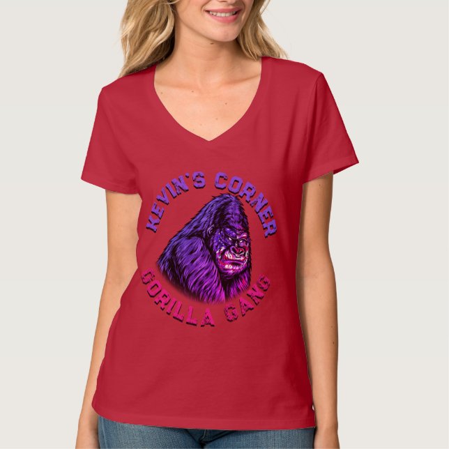 Camiseta Kevin's Corner GORILLA GANG (Anverso)
