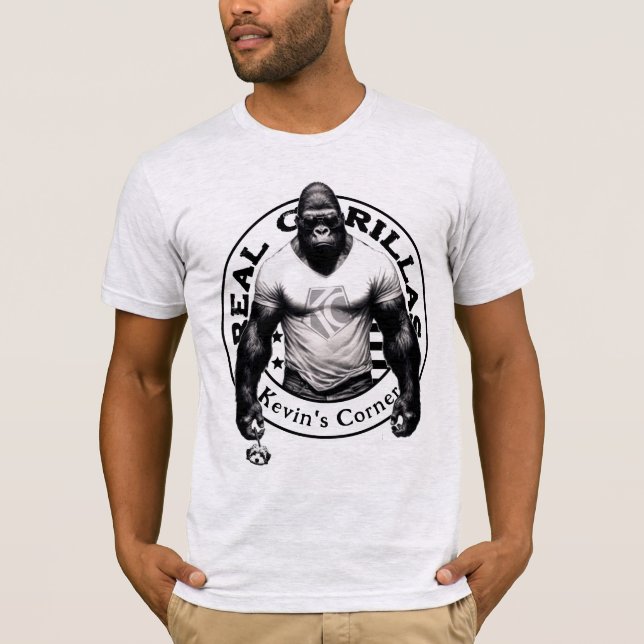 Camiseta Kevins Corner REAL GORILLAS (Anverso)