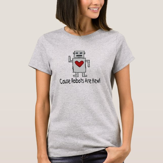 Camiseta Kewl Robot (Anverso)