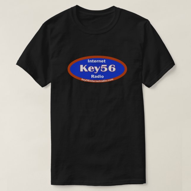Camiseta Key56 Radio Black T-Shirt (Diseño del anverso)
