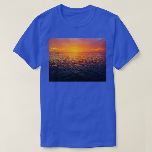 Camiseta Key Largo Sunset TShirt (Diseño del anverso)