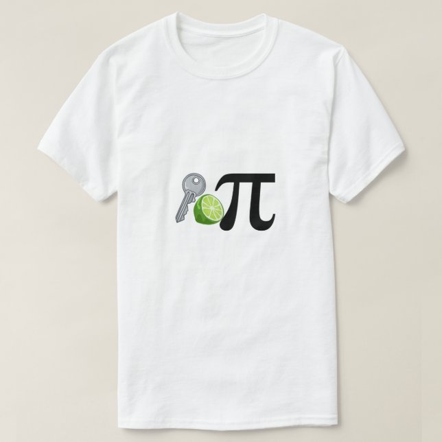 Camiseta Key Lime Pi Pun divertido Pi Day Key Lime Pi (Diseño del anverso)