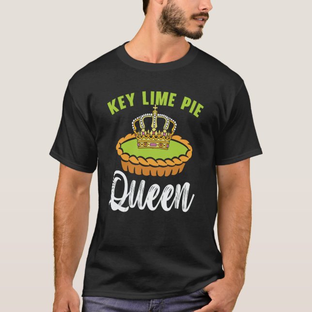 Camiseta Key Lime Pie Queen Florida Dessert Key Lime Pie Ba (Anverso)