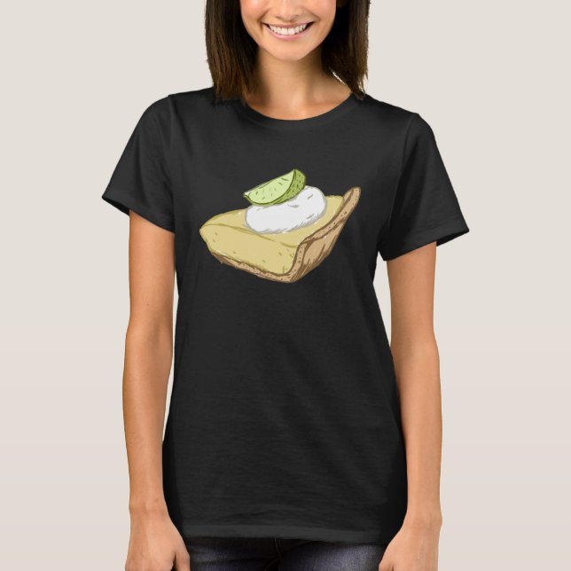 Camiseta Key Lime Pie West Florida Bakery Recipe (Anverso)