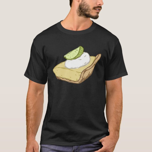 Camiseta Key Lime Pie West Florida Bakery Recipe (Anverso)