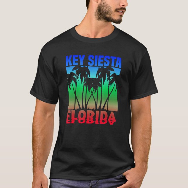 Camiseta Key Siesta Florida (Anverso)