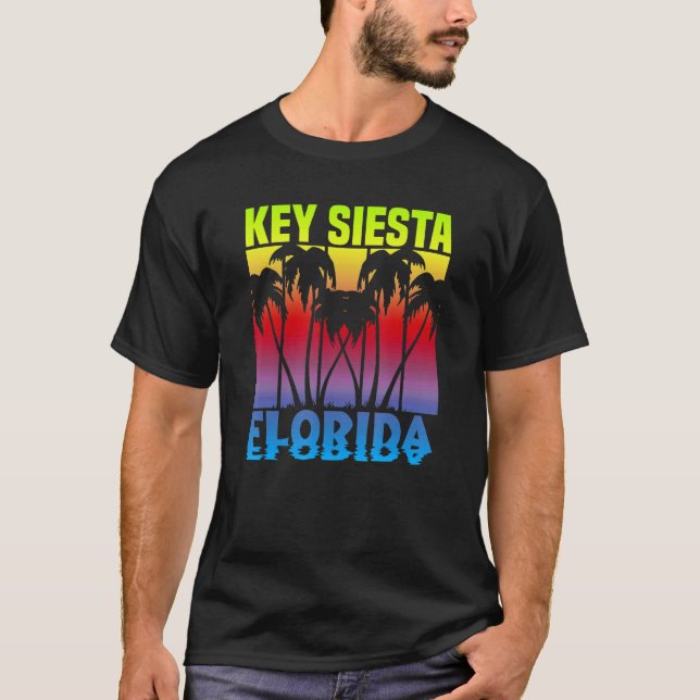 Camiseta Key Siesta Florida 1 (Anverso)