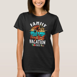 Camiseta Key West 2022 Florida Tropical Vacation Family Mat