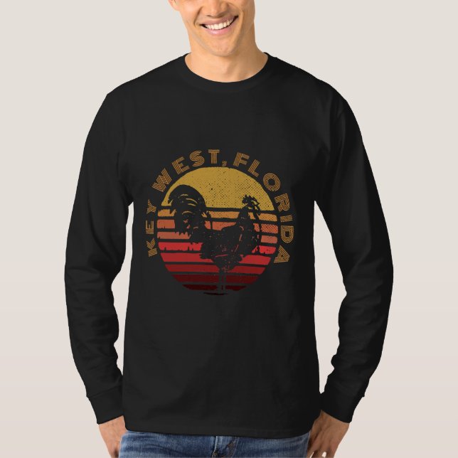 Camiseta Key West Chicken Rooster (Anverso)
