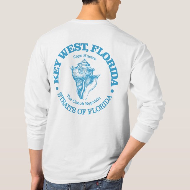 Camiseta Key West (concha) (Reverso)