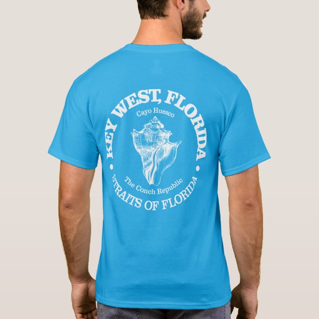 Camiseta Key West (concha) (Reverso)