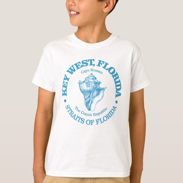 Camiseta Key West (concha) (Anverso)